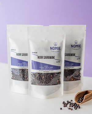 Nomie, le goût des épices - Poivre Noir Sarawak