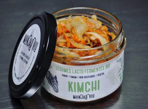 Manjar Viu : Légumes lacto fermentés - lot de 12 kimchi 220g