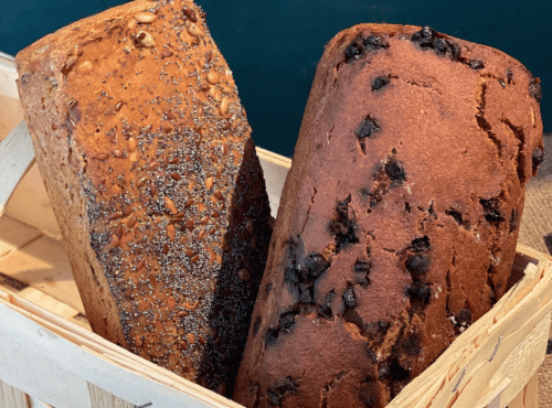 Boulangerie l'Eden Libre de Gluten - Lot Petit Déjeuner : Pain Grain de Folie+ Originel Chocolat