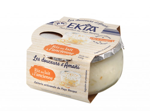 Bastidarra - Ekia - Riz au lait à l'ancienne - 8 pots