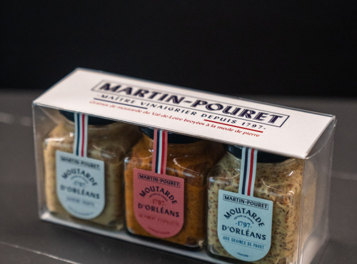 Maison Martin-Pouret - Coffret 3 Moutardes Prestiges