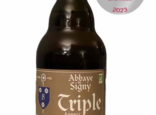 Bière de l'Abbaye de Signy - Triple BIO de l'Abbaye de Signy - 12 x 33 cl