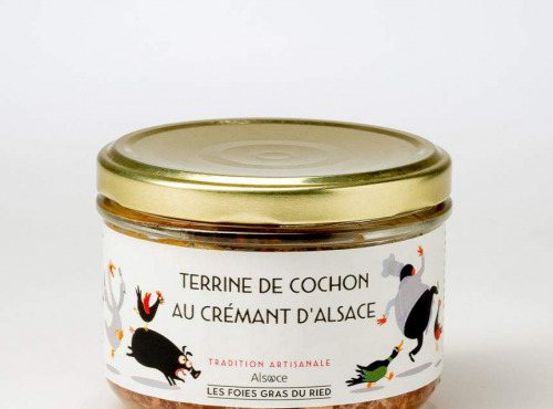 Les foies gras du Ried - Terrine Au Crémant D'alsace
