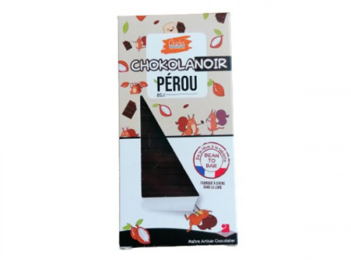 Charles Chocolartisan - Tablette de chocolat bean to bar - Pérou 85%