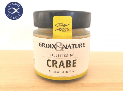 La Criée d'à Côté - Rillettes de Crabe - Groix & Nature - 100g