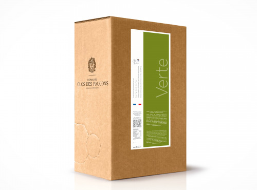 Domaine Clos des Faucons - Eco-recharge 2L - Verte - Huile d'Olive Vierge Extra Fruité Vert