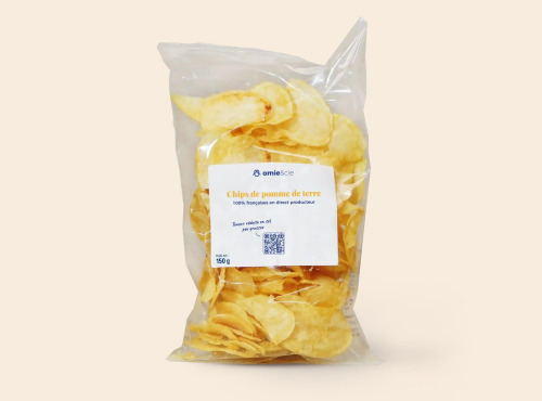 Omie - DESTOCKAGE - Chips finement salées - 150 g