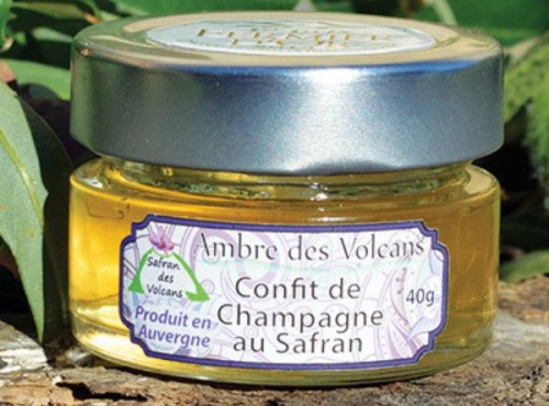 Safran des Volcans - Confit de Champagne au Safran 100g
