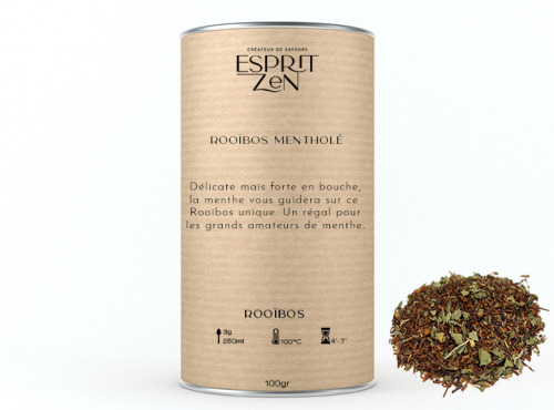 Esprit Zen - Rooïbos "Mentholé" - Boite 100g