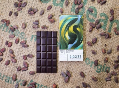 Diggers Manufacture de chocolat - Tablette chocolat noir 85% bean to bar