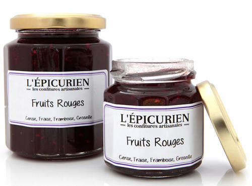 L'Epicurien - FRUITS ROUGES ( Fraise,Cerise, Framboise, Groseille)