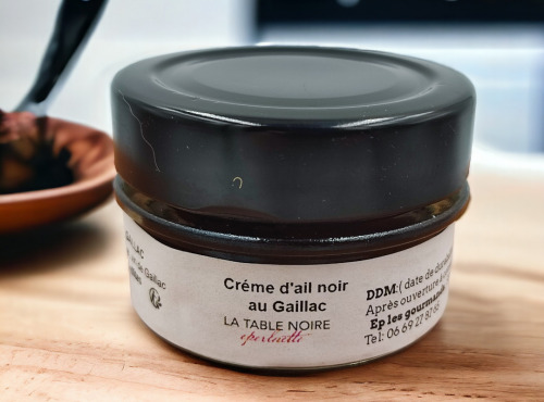 La table noire Eperluette - Crème d'ail noir au Gaillac 50g