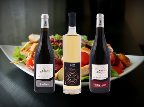 Domaine de la Perrée - AOC Saint Nicolas de Bourgueil & Vin de France - Coffret Mini Découverte 3 bouteilles
