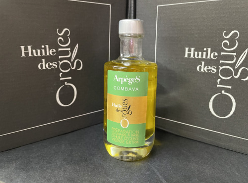 Huile des Orgues - Huile d’olive parfumée au combava - 100 ml