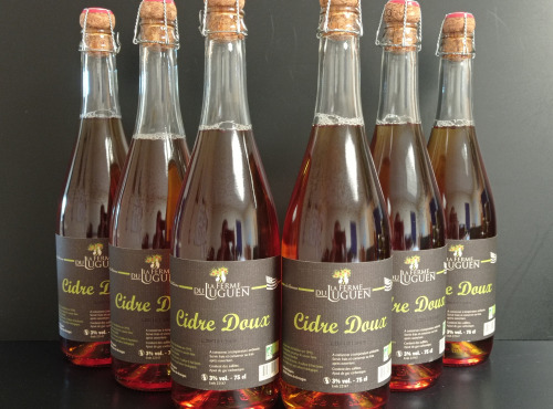 La Ferme du Luguen - Cidre Doux - Lot de 6 bouteilles