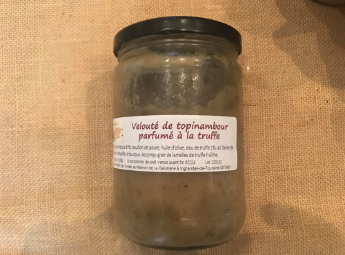 Des Poules et des Vignes à Bourgueil - Velouté de topinambour parfumé à la truffe