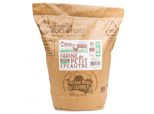 Famille Rochefort - Farine 100% petit épeautre bio (engrain) 4kg