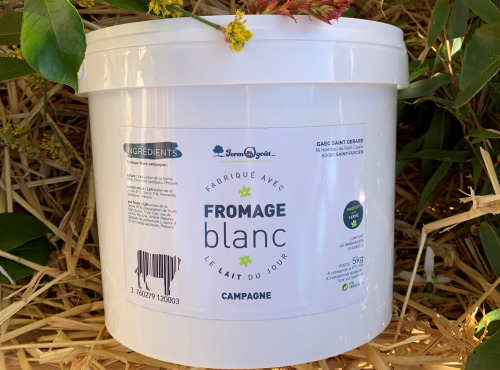 FermOgout - Fromage blanc nature campagne - 5kg