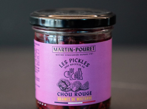 Maison Martin-Pouret - Pickles de chou rouge et graines de moutardes