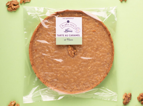 La Jolie Tarte - Tarte au caramel et noix - 360g