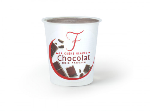 La Fraiseraie - Pot Glacé Chocolat Noir Mangaro