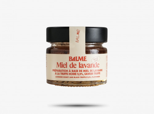 Maison Balme - Miel de lavande de Provence et truffe noire 100g
