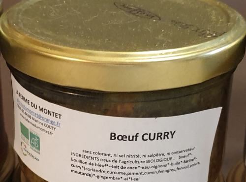 La Ferme du Montet - Boeuf au CURRY
