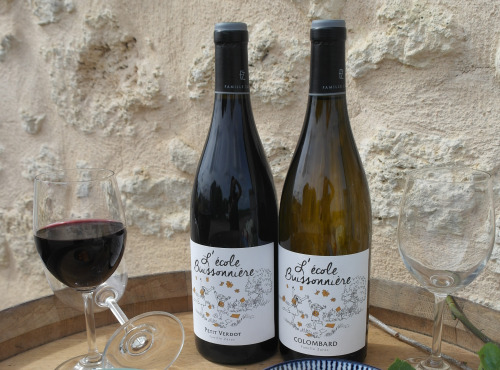 Domaine du Buisson - Duo de vins Ecole Buissonnière Rouge 2020 - Blanc 2021 - 2x75cl