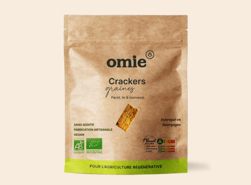 Omie - Crackers aux graines - 100 g