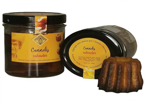 Chaloin Chocolats - Les Canelés Calvados (pot de 10 pièces)
