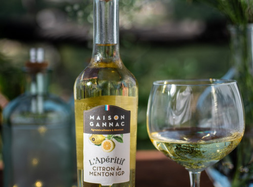 La Maison du Citron - Apéritif vin et Citron de Menton - 50 cl