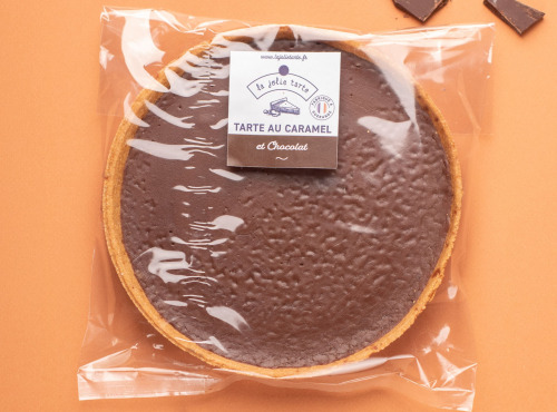 La Jolie Tarte - Tarte au caramel et chocolat - 360g