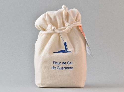 Artisans du Sel - Fleur de Sel de Guérande en Sachet Tissus 150g