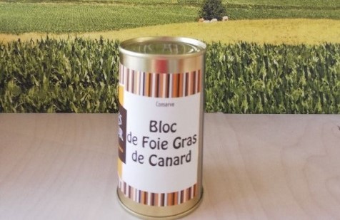 Terres d'Adour - Bloc de Foie gras de canard 200g