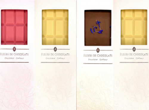 Fleurs de Chocolats - Coffret Découverte Tablettes Enfleurage - 320g