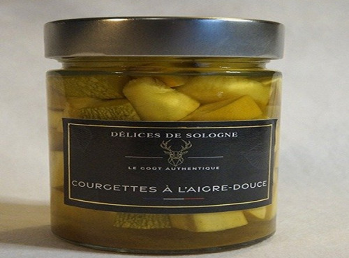 Délices de Sologne - courgette aigre douce - 160g