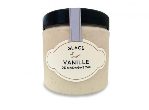 Maison Le Roux - Glace Vanille de Madagascar - Pot de 600ml