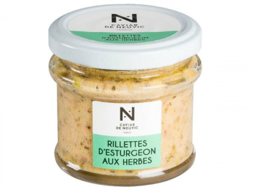 Caviar de Neuvic - Rillettes d'Esturgeon aux Fines Herbes x 6