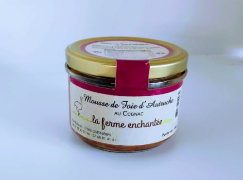 La Ferme Enchantée - Mousse de Foie d'Autruche au Cognac - 180 gr