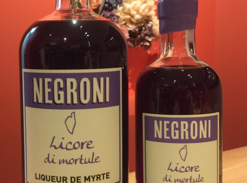 Depuis des Lustres - Comptoir Corse - Negroni Liqueur Artisanale Corse de Myrte