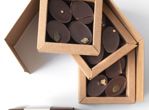Mon jardin chocolaté - Boîte de 12 Chocolats Bio