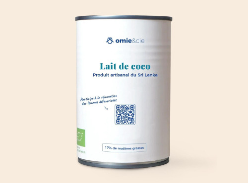 Omie - DESTOCKAGE - Lait de coco - 40 cl