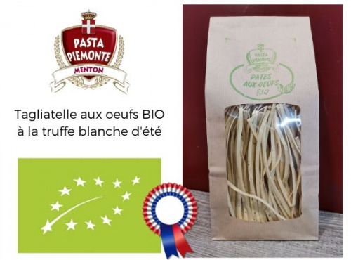 PASTA PIEMONTE - Pates Aux Oeufs Traditionnelles Bio Fait Main A' La Truffe Blanche D'ete
