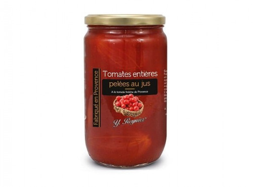 Conserves Guintrand - Tomates De Provence Entières Pelées Au Jus Yr- Bocal 720 Ml X 8