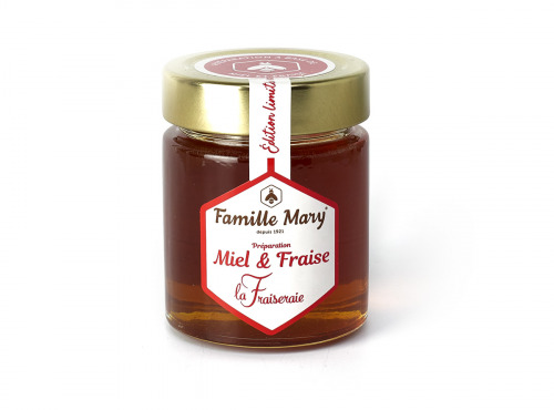 La Fraiseraie - Préparation miel et fraise