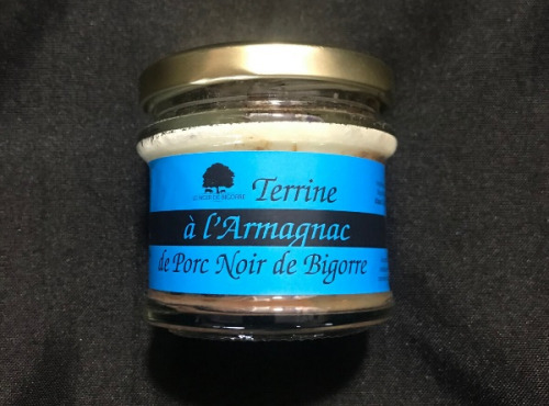 Domaine REY-Marie et Nicolas REY - Terrine de Porc Noir de Bigorre À L'armagnac AOP