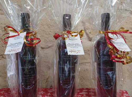 Domaine Les Conques Soulière - Coffret cadeau pour Noël : Vin Cuit Provençal x 3