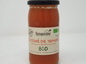 Langevine - Cuisiné De Tomate Biologique Cuor Di Bue 37cl