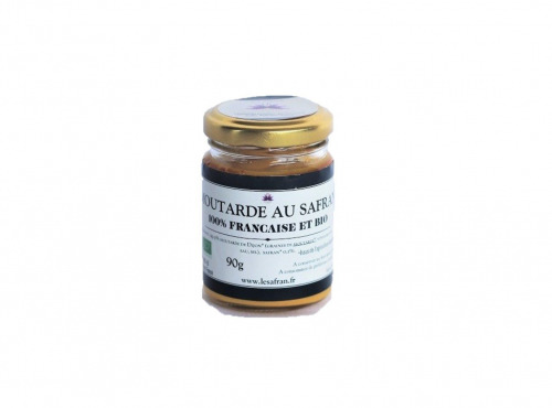 Le safran - l'or rouge des Ardennes - Moutarde Bio Au Safran x6
