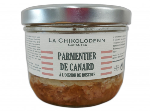 La Chikolodenn - Parmentier au confit de canard mijoté à l'oignon de Roscoff AOP (Plat 280g)